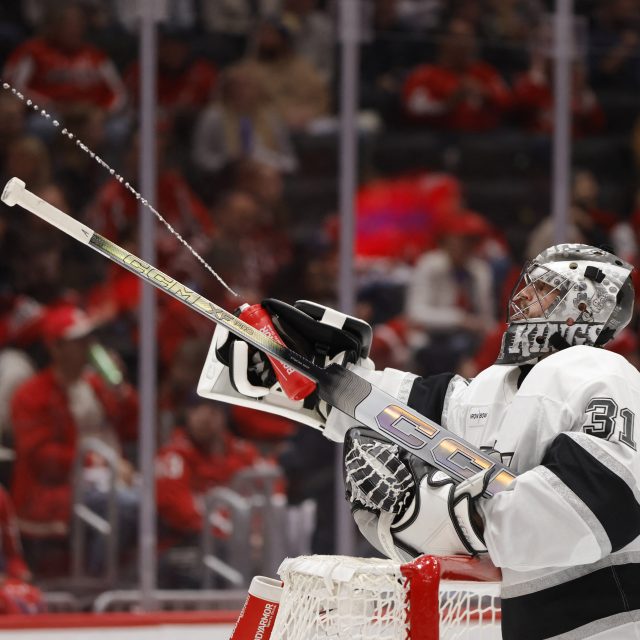 David Rittich v dresu Los Angeles Kings | foto: Amber Searls,  Reuters