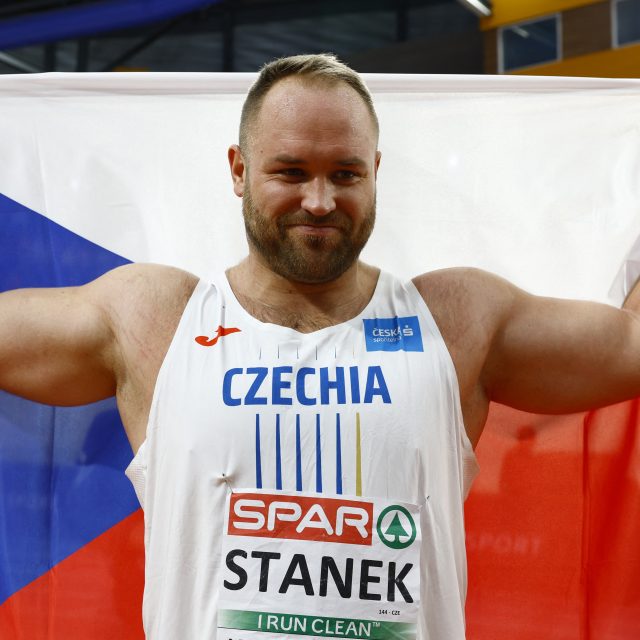 Tomáš Staněk získal na halovém mistrovství Evropy bronzovou medaili | foto: Piroschka Van De Wouw,  Reuters