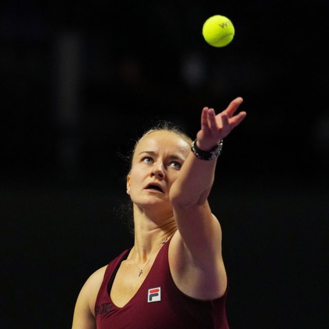 Barbora Krejčíková | foto: Aleksandra Szmigiel,  Reuters