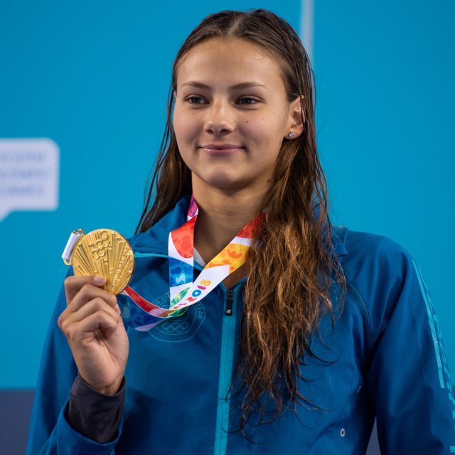  Lidé chtějí držet palce,  ale myslím si že většina sportovců mi dá za pravdu,  že je lepší někdy je lepší napsat až po finále,  přemítá Seemanová | foto: Joe Toth for OIS/IOC,  Joe Toth for OIS/IOC