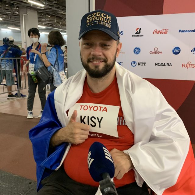 Poslechněte si celý rozhovor s paralympijským bronzovým medailistou ve vrhu koulí Alešem Kisým | foto: Zdeňka Trachtová,  Český rozhlas
