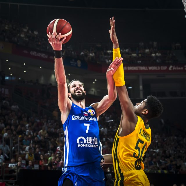 Vojtěch Hruban byl jedním z tahounů české reprezentace při kvalifikační misi na světový šampionát | foto: Václav Mudra,  ČBF