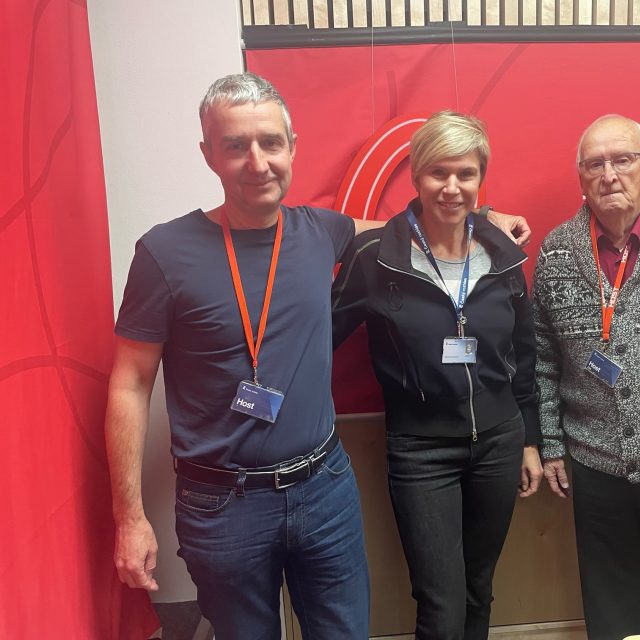 Karel Tejkal,  Kateřina Neumannová a Karel Tejkal starší | foto: Český rozhlas