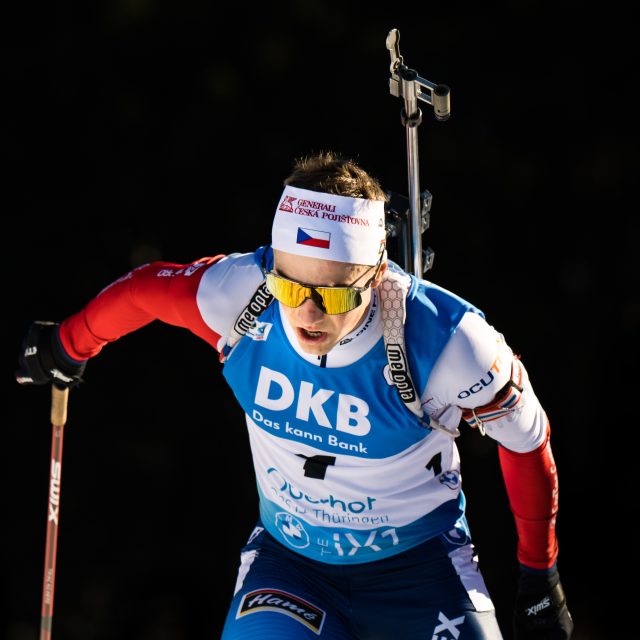 Biatlonista Tomáš Mikyska | foto:  (C) Český biatlon Petr Slavík,  Český biatlon