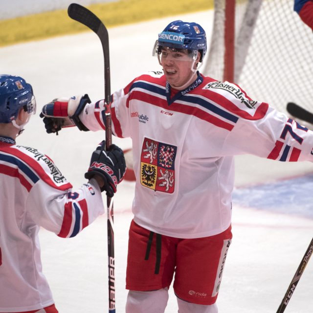 Filip Chytil se připojil k českému týmu a odletěl do dějiště hokejového šampionátu | foto:  Henrik Montgomery,  AP