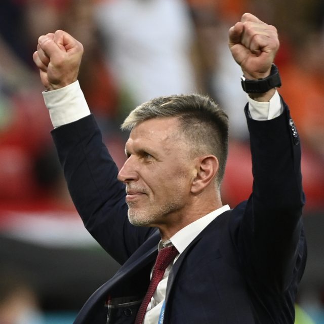 Poslechněte si celý rozhovor s trenérem české fotbalové reprezentace Jaroslavem Šilhavým | foto: Ondřej Deml,  ČTK