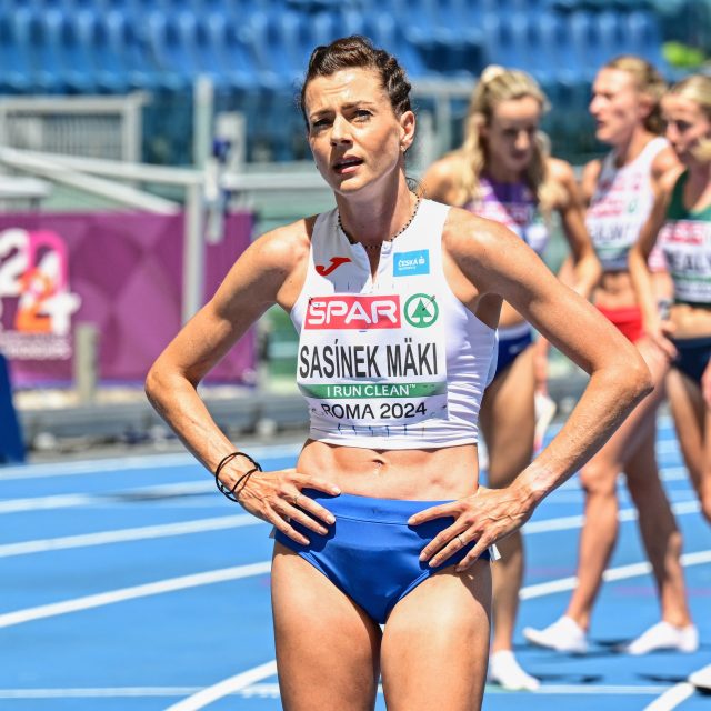 Česká běžkyně Kristiina Sasínek Mäki na ME v atletice 2024 v Římě | foto: Iva Roháčková