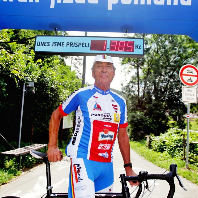 Cyklista Jiří Daler na snímku z roku 2014 | foto: Anna Vavríková,  Anna Vavríková / MAFRA / Profimedia