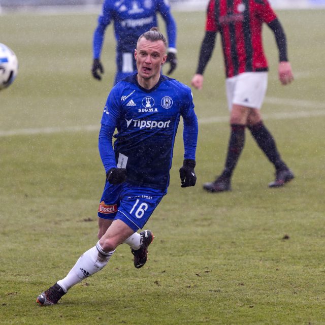 Fotbalista Martin Nešpor má zkušenosti s působením v albánském klubu Skënderbeu Korce | foto:  Stanislav Heloňa / MAFRA,  Profimedia