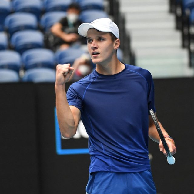 Jakub Menšík si na US Open zahraje 3. kolo | foto: Profimedia