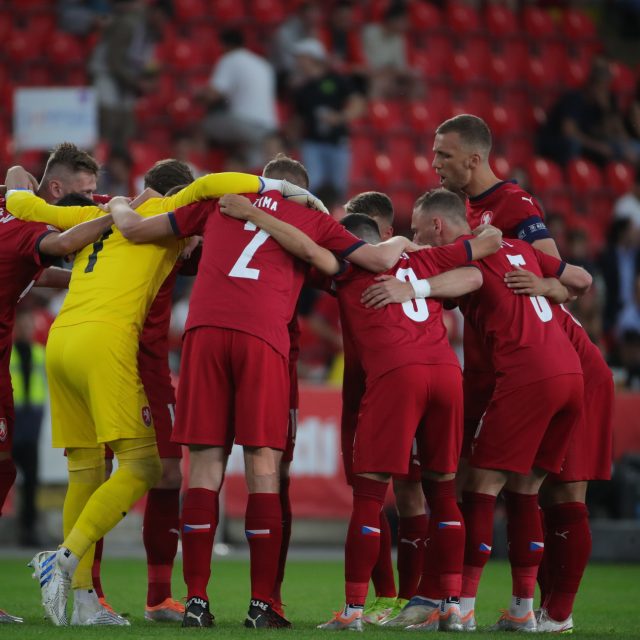 Čeští reprezentanti | foto: Michal Růžička,  Profimedia