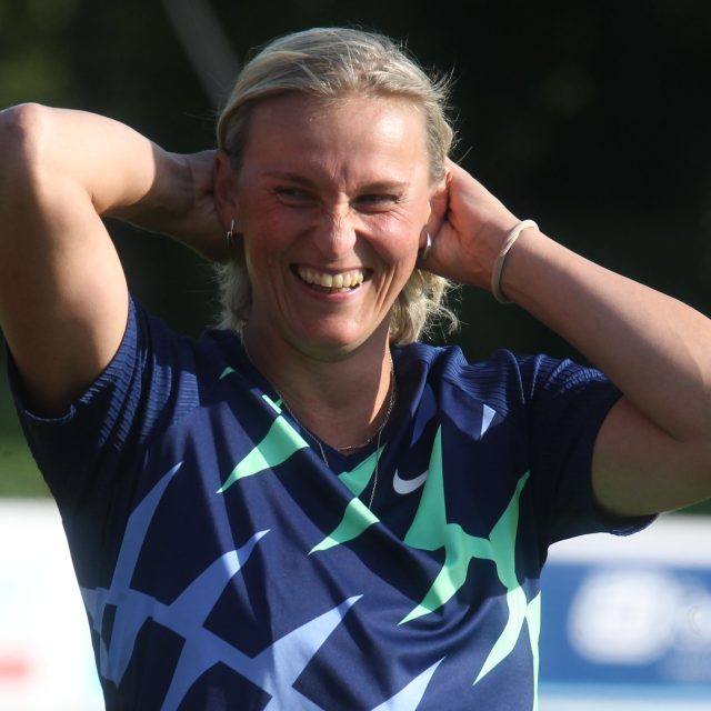 Barbora Špotáková v Kladně | foto: Profimedia