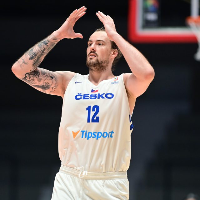 Ani Ondřej Balvín nezabránil porážce českých basketbalistů proti Maďarsku | foto: Profimedia