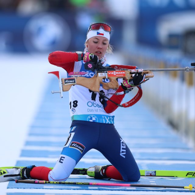Biatlonistka Tereza Voborníková | foto: Profimedia