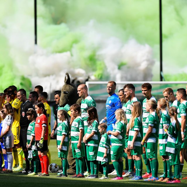 Fotbalisté Bohemians se po 36 letech vrací do pohárové Evropy. Uspějí v prvním duelu v Norsku | foto: Miroslav Chaloupka,  Profimedia