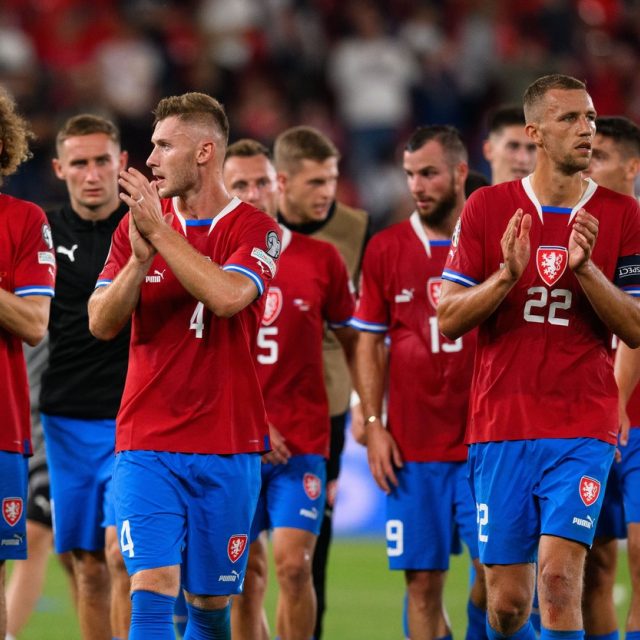 Česká fotbalová reprezentace si v úvodu kvalifikace na Euro 2024 poradila s Polskem 3:1 | foto: Vlastimil Vacek,  Profimedia