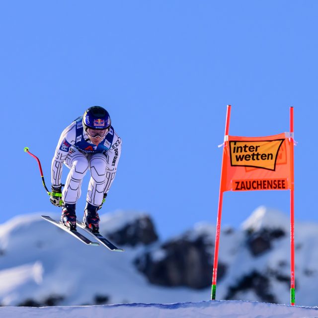 Ester Ledecká při sjezdu v Zauchensee | foto: Profimedia
