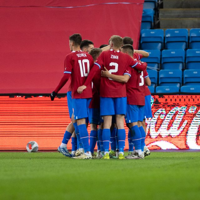 Čeští fotbalisté první zápas pod novým realizačním týmem zvládli. V Norsku vyhráli 2:1 | foto: Profimedia