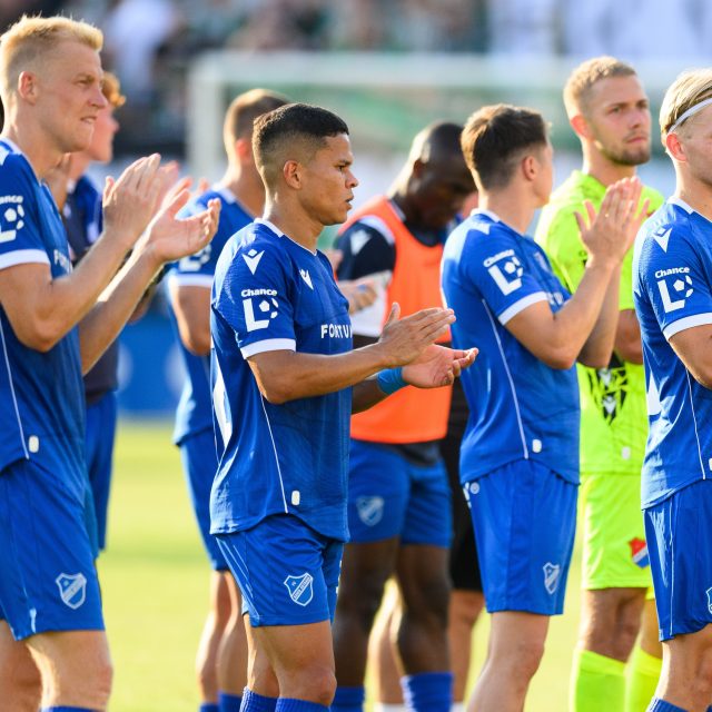 Fotbalisté Baníku Ostrava se po 14 letech vrací na evropskou pohárovou scénu. Ve 2. předkole Konferenční ligy vyzvou arménský Urartu | foto: Vlastimil Vacek,  Právo / Profimedia