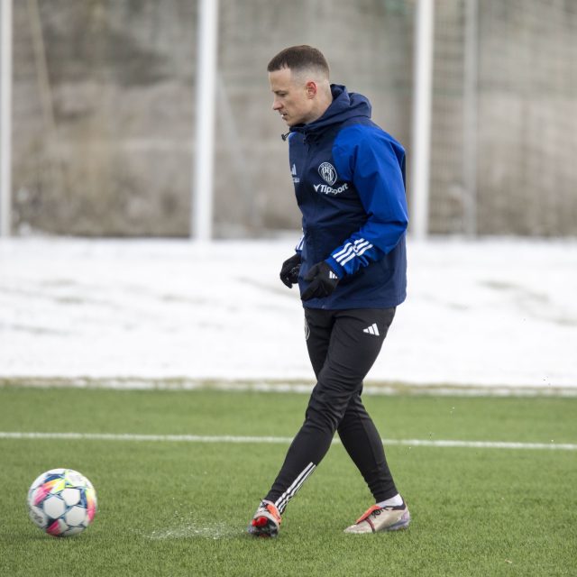 Fotbalista Jan Sýkora se zapojil do zimní přípravy v dresu olomoucké Sigmy | foto: Stanislav Heloňa,  ČTK