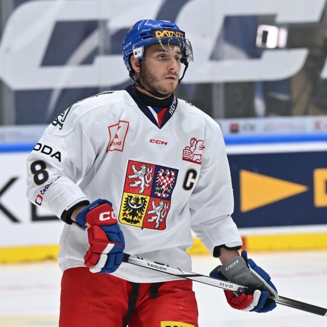 Ondřej Beránek v dresu národního týmu | foto: Václav Šálek,  ČTK