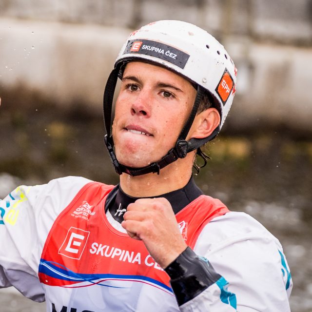 Vodní slalomář Jakub Krejčí | foto: Jaroslav Svoboda,  ČTK
