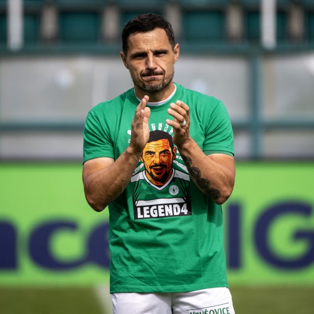 Josef Jindřišek,  fotbalista pražských Bohemians | foto: Vít Šimánek,  Profimedia