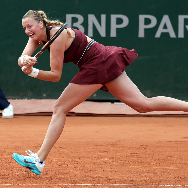 Tenistka Petra Kvitová se na Roland Garros do druhého kola neprobojovala | foto: Teresa Suarez,  EPA / Profimedia