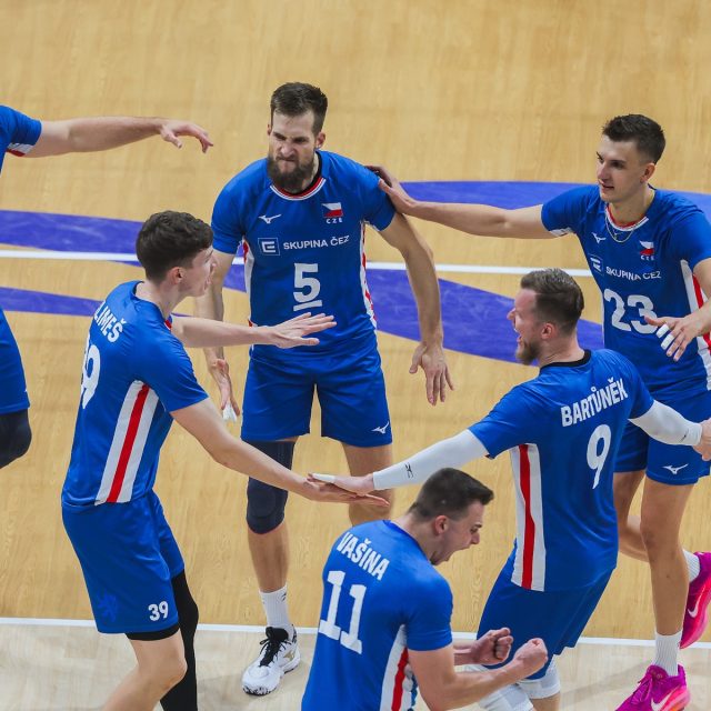 Čeští volejbalisté se ve čtvrtfinále mistrovství světa střetnou s Íránem | foto: Profimedia