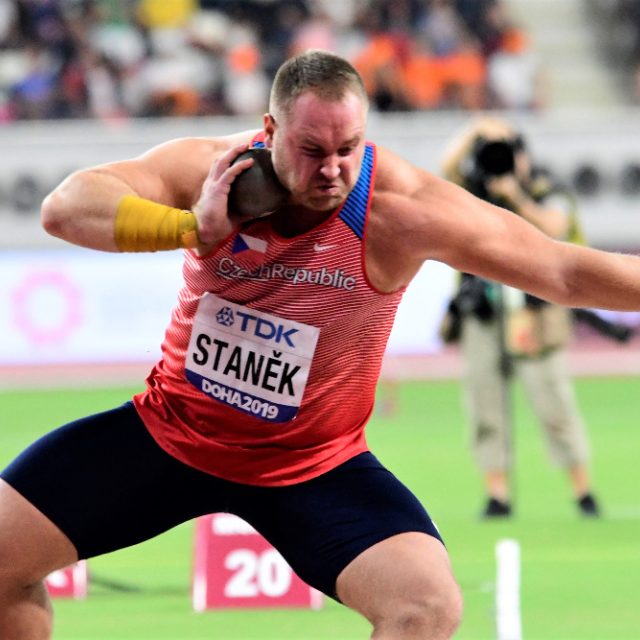 Poslechněte si celý rozhovor s bývalou koulařkou Helenou Fibingerovou a koulařem Tomášem Staňkem | foto: ASC Dukla Ivana Roháčková,  ASC Dukla