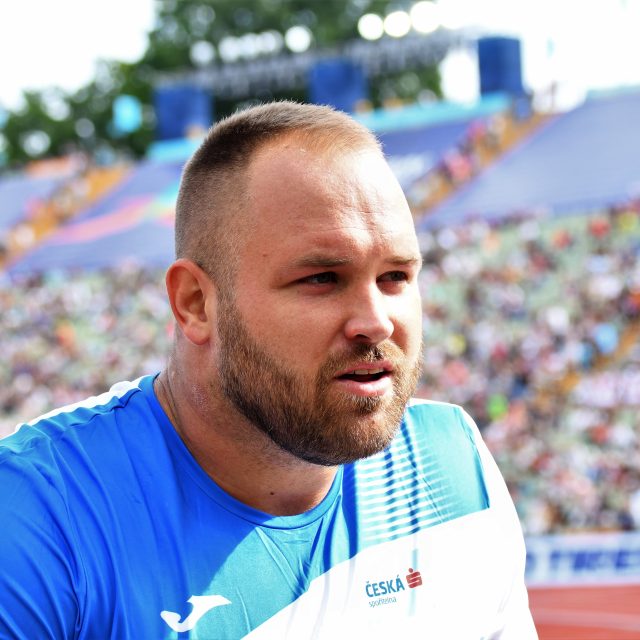 Český koulař Tomáš Staněk zajistil atletické výpravě první medailovou radost | foto: Iva Roháčková