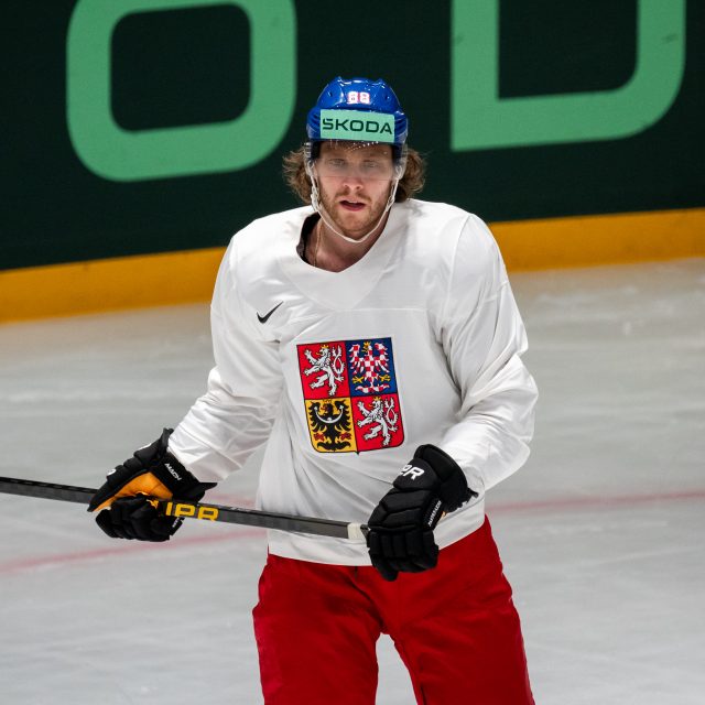 Český hokejový útočník David Pastrňák | foto: Zuzana Jarolímková,  iROZHLAS.cz