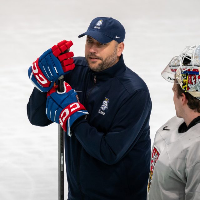 Trenér gólmanů české hokejové reprezentace Ondřej Pavelec | foto: Zuzana Jarolímková,  iROZHLAS.cz