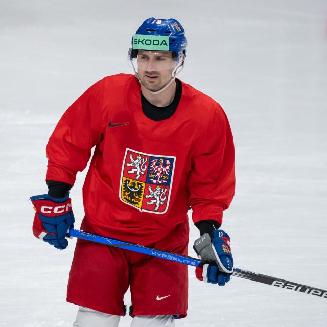 Český hokejový útočník Jakub Flek | foto: Zuzana Jarolímková,  iROZHLAS.cz