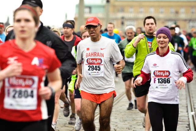 Pražský půlmaraton je akce pro profesionály,  ale i hobby běžce | foto: Khalil Baalbaki,  Český rozhlas