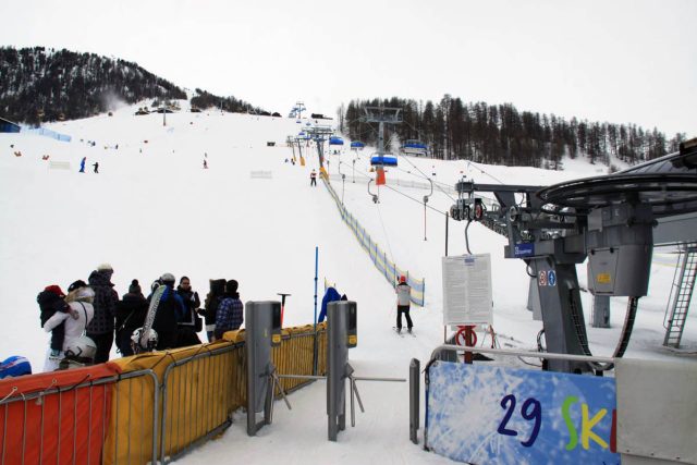 Sjezdovka v italském lyžařském středisku Livigno  (ilustrační foto) | foto: Robert Mikoláš,  Český rozhlas