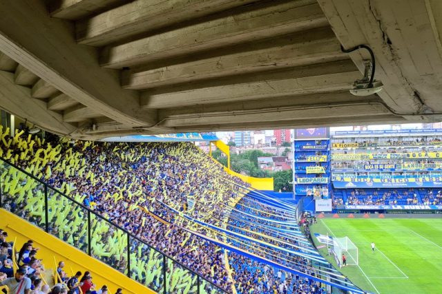 Fotbalový svatostánek argentinského klubu Boca Juniors | foto: Jaroslav Plašil,  Český rozhlas