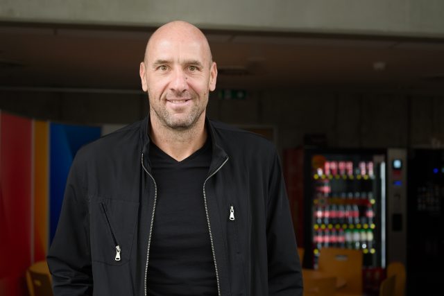 Fotbalista Jan Koller | foto: Anna Rychnovská,  Český rozhlas