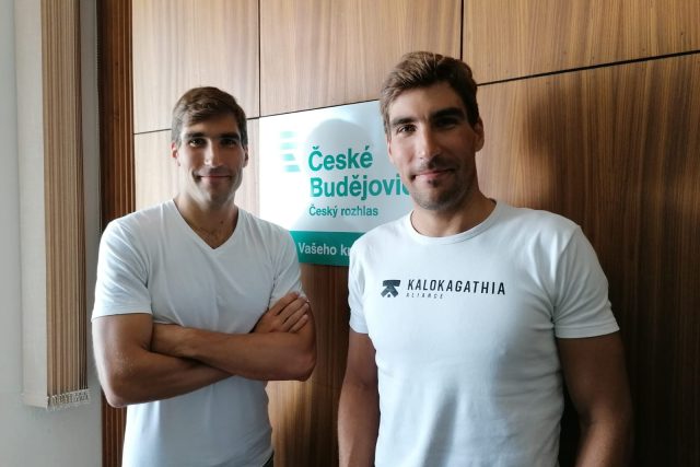 David a Tomáš Svobodovi - sportovci s vizí | foto: Eva Kadlčáková,  Český rozhlas,  Český rozhlas
