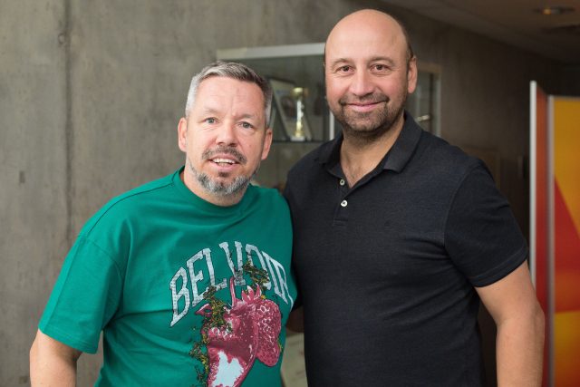 Pavel Drsek a Pavel Horváth | foto: Anna Rychnovská,  Český rozhlas Pavel Drsek a Pavel Horváth | foto: Anna Rychnovská,  Český rozhlas