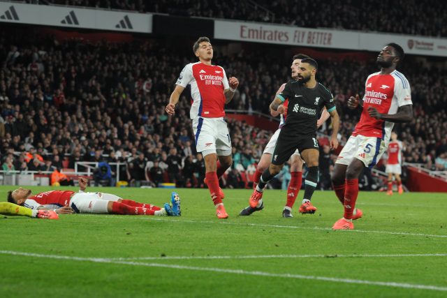 Ve šlágru 9. kola Premier League se střetli Arsenal s Liverpoolem | foto: ČTK / imago sportfotodiens