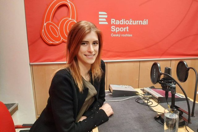Eliška Březinová v talkshow Na Síti | foto: Anna Duchková,  Český rozhlas