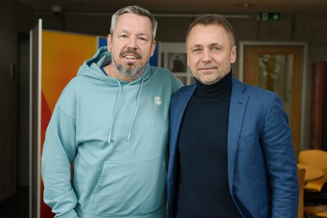Ivo Ulich a Pavel Horváth | foto: Anna Rychnovská,  Český rozhlas