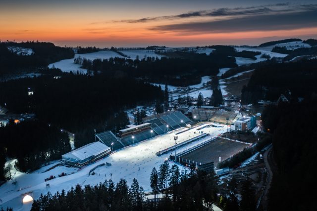 Vysočina Arena je připravená na závody Světového poháru | foto:  (C) Český biatlon Petr Slavík