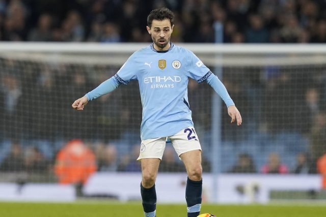 Fotbalista Manchesteru City Bernardo Silva | foto: Andrew Yates/ ČTK