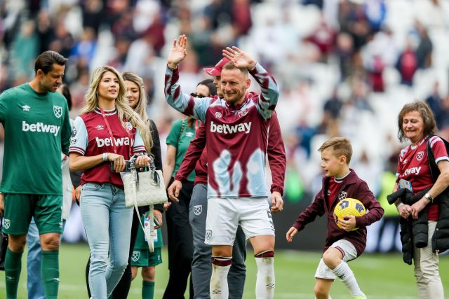 Vladimír Coufal a jeho loučení ve West Hamu | foto: News Images LTD / Alamy / Profimedia