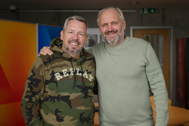 Václav Němeček a Pavel Horváth | foto: Anna Rychnovská,  Český rozhlas