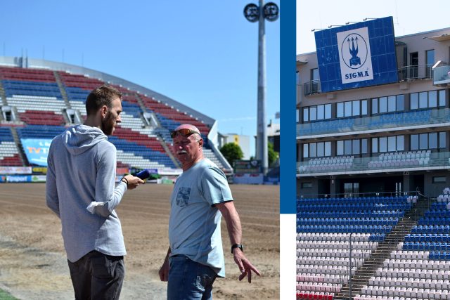 Martin Minha na Andrově stadionu | foto: Jiří Malina,  Český rozhlas