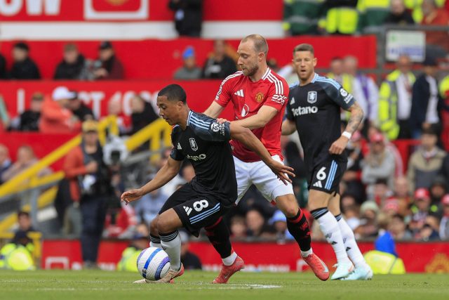 V posledním kole proti sobě bojoval Manchester United s Aston Villou | foto: Conor Molloy ČTK / imago sportfotodienst