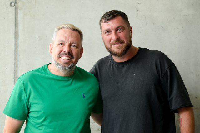 Pavel Horváth a Pavel Fořt | foto: Kateřina Cibulka,  Český rozhlas Plus